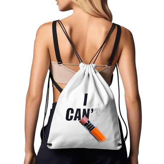 תיק שרוכים '(t)I Can' - מחקו את הבלתי אפשרי והפכו אותו לאפשרי! ✨