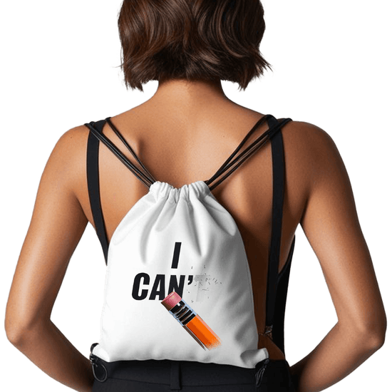 תיק שרוכים '(t)I Can' - מחקו את הבלתי אפשרי והפכו אותו לאפשרי! ✨