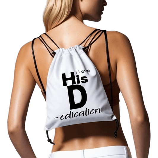 תיק שרוכים 'I Love His D' - עיצוב שובב עם טוויסט מעניין😉