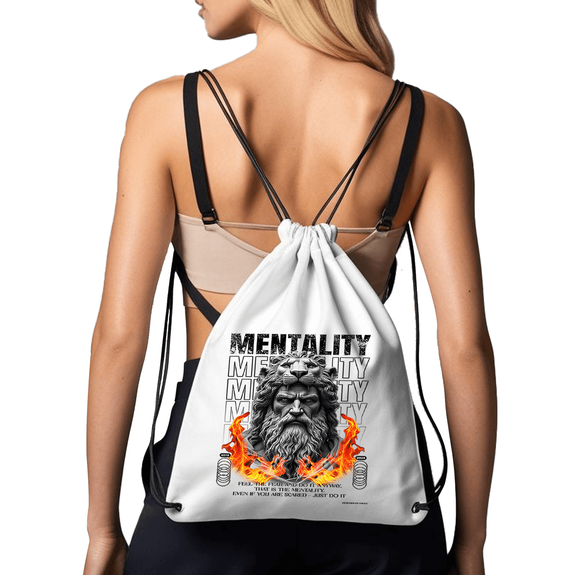 תיק שרוכים 'Mentality'- תיק עוצמתי בעיצוב מרהיב במיוחד 🦁🔥