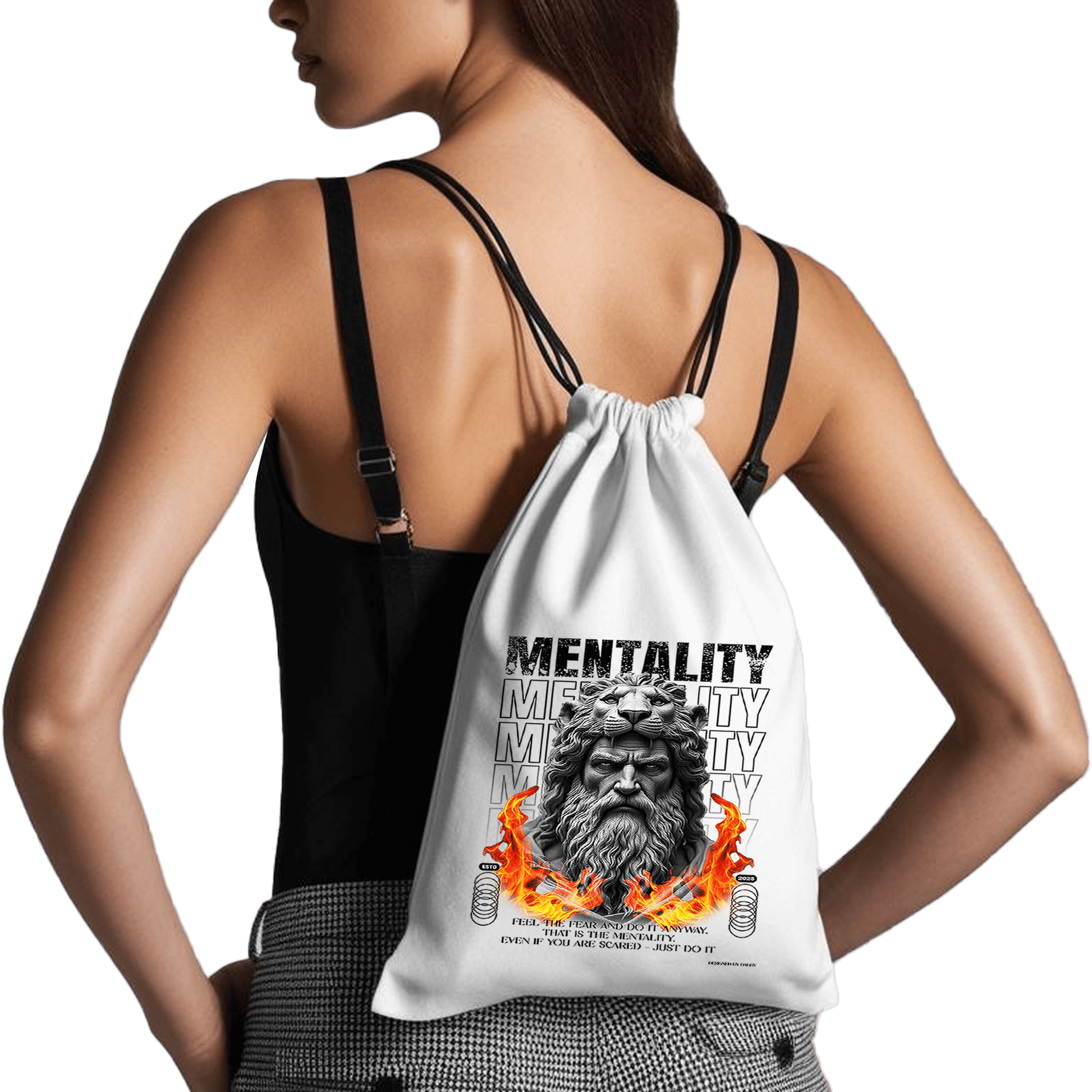 תיק שרוכים 'Mentality'- תיק עוצמתי בעיצוב מרהיב במיוחד 🦁🔥