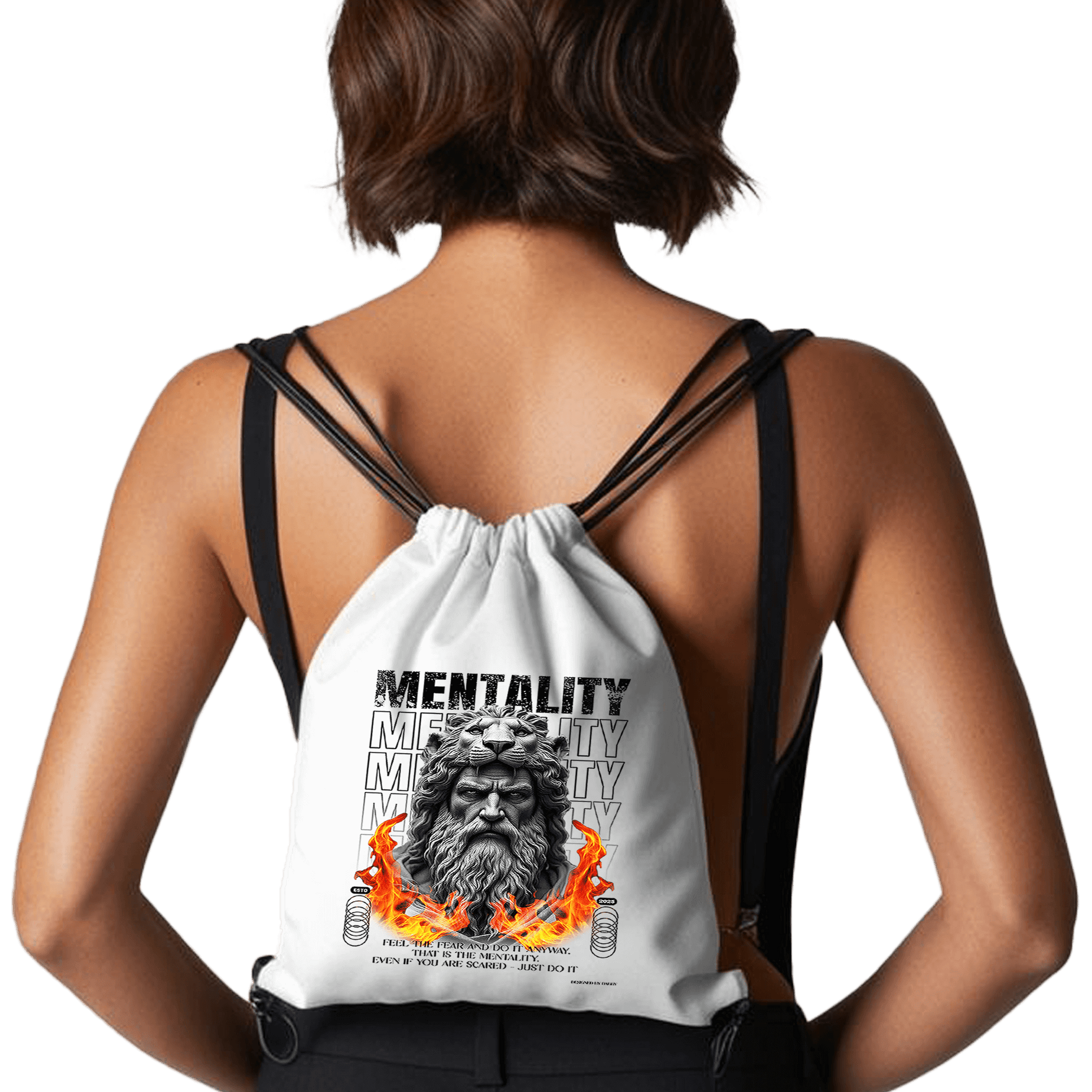 תיק שרוכים 'Mentality'- תיק עוצמתי בעיצוב מרהיב במיוחד 🦁🔥